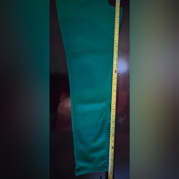 Green Crown & Ivy High Rise Skinny Pants Size 10 - Picture 7 of 7